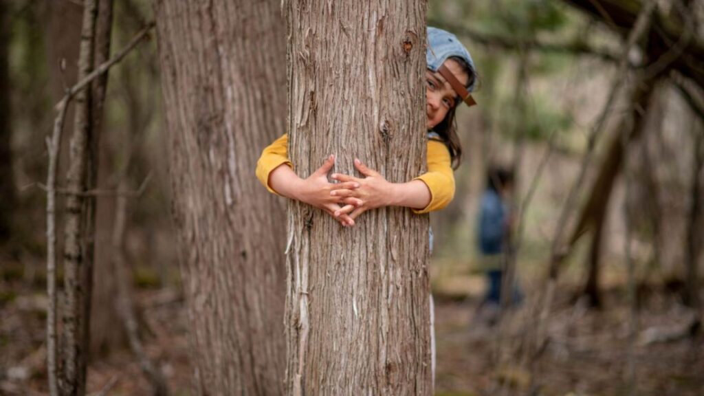 Child in the nature